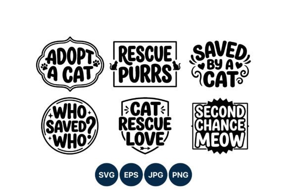 Cat Rescue Sayings Vector: Honest Design Review for Real Embroidery Work